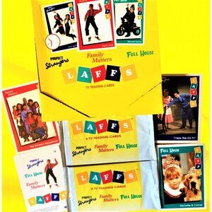 LAFFS Trading Card Pack TV Shows Full House, Family Matters, Perfect Strangers